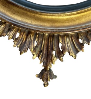 Convex mercury mirror