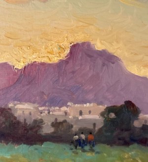 C. Mile, Landscape with Figures - C. Mile