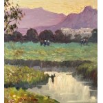 C. Mile, Landscape with Figures - C. Mile