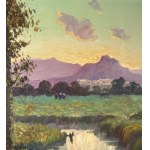C. Mile, Landscape with Figures - C. Mile