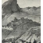 ANONIMO, Naples (the interior part of the Botanical Garden) and View of Vietri