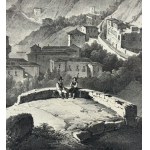 ANONIMO, Naples (the interior part of the Botanical Garden) and View of Vietri