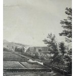ANONIMO, Naples (the interior part of the Botanical Garden) and View of Vietri