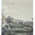 ANONIMO, Naples (the interior part of the Botanical Garden) and View of Vietri