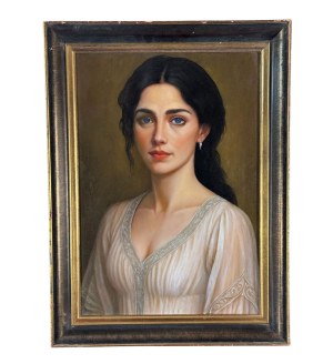 ANONIMO, Elegant Portrait of a Woman