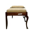 Elegant mahogany bench