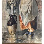 Leonardo De Lisio, Young woman at the fountain - Leonardo De Lisio