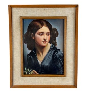 UNIDENTIFIED SIGNATURE, Portrait of a woman