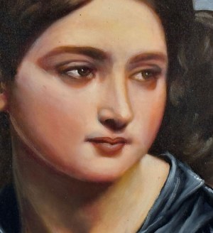 UNIDENTIFIED SIGNATURE, Portrait of a woman
