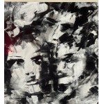 SCUOLA ITALIANA, Faces of three figures