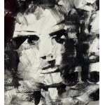 SCUOLA ITALIANA, Faces of three figures