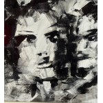 SCUOLA ITALIANA, Faces of three figures