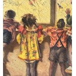 ANONIMO, Group of children at the window