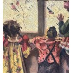 ANONIMO, Group of children at the window