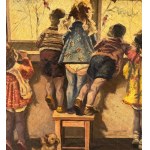 ANONIMO, Group of children at the window