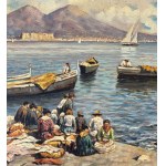 ANONIMO, View of the Neapolitan coastline