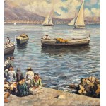 ANONIMO, View of the Neapolitan coastline