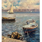 ANONIMO, View of the Neapolitan coastline