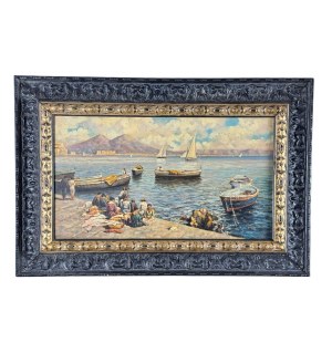 ANONIMO, View of the Neapolitan coastline