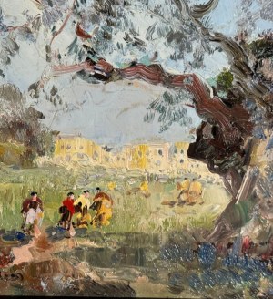 Francesco Di Marino, Landscape with Figures - Francesco Di Marino