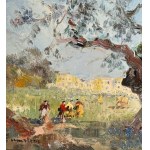 Francesco Di Marino, Landscape with Figures - Francesco Di Marino