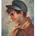 FRANCESCO RISPOLI, Neapolitan street boy (scugnizzo) - FRANCESCO RISPOLI
