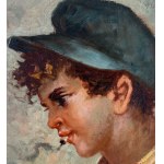 FRANCESCO RISPOLI, Neapolitan street boy (scugnizzo) - FRANCESCO RISPOLI