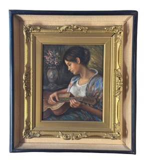 Marino Faliero, Girl with a guitar - Marino Faliero