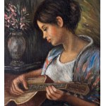 Marino Faliero, Girl with a guitar - Marino Faliero