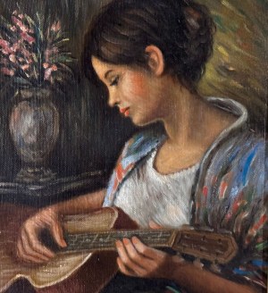 Marino Faliero, Girl with a guitar - Marino Faliero