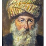 SCUOLA ITALIANA, Face of a Male Figure