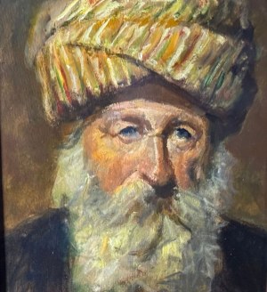 SCUOLA ITALIANA, Face of a Male Figure