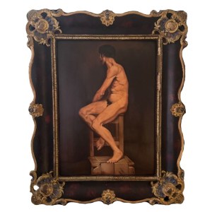 ANONIMO, Portrait of a male nude