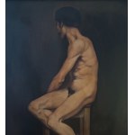 ANONIMO, Portrait of a male nude