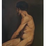 ANONIMO, Portrait of a male nude