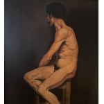 ANONIMO, Portrait of a male nude