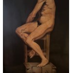 ANONIMO, Portrait of a male nude