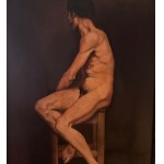 ANONIMO, Portrait of a male nude