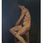 ANONIMO, Portrait of a male nude