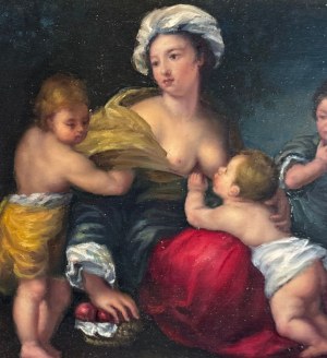 ANONIMO, Biblical scene