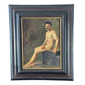 ANONIMO, Male Nude (artistic study)