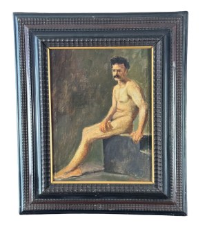 ANONIMO, Male Nude (artistic study)
