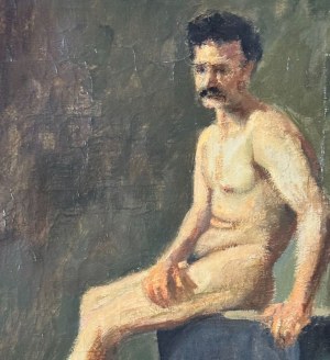 ANONIMO, Male Nude (artistic study)