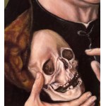 ANONIMO, Self-Portrait with Skull