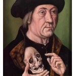 ANONIMO, Self-Portrait with Skull