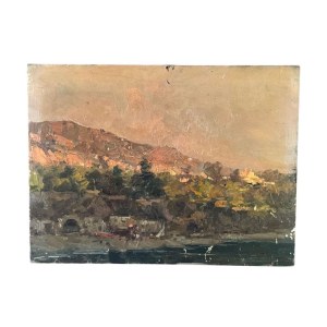 UNIDENTIFIED SIGNATURE, Landscape with a seaside view