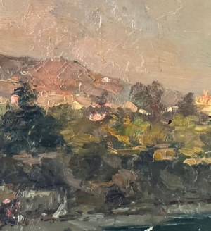 UNIDENTIFIED SIGNATURE, Landscape with a seaside view