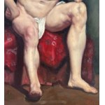 UNIDENTIFIED SIGNATURE, Male Nude