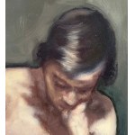 UNIDENTIFIED SIGNATURE, Male Nude