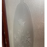 Mahogany solid wood room divider